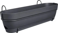 Elho 3741807042500, elho Balkonkasten vibia campana allin1, 70 cm - anthrazit