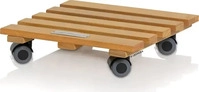 Lechuza 16780, Lechuza Rolluntersetzer Natural Wood square - 28