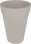 Elho 9244533940300, elho loft urban rund hoch 35 - warmes grau