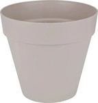 Elho 9244249040300, elho Pflanzgef&auml;&szlig; loft urban rund mit Rollen 50 cm - warmes grau