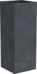 Scheurich 56502, Scheurich Pflanzgef&auml;&szlig; C-Cube High - Stony Black - H 70