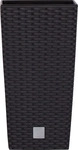 Prosperplast DRTS400-S433, Prosperplast Blumentopf Rato Square Hoch - Anthrazit -