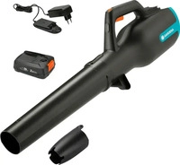Gardena 14890-20, GARDENA Akku-Gartenbl&auml;ser PowerJet 18V P4A Ready-To-Use Set...