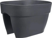 Elho 3682204042500, elho vibia campana flower bridge 40 cm - anthrazit