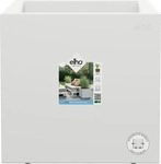 Elho 1622930015000, elho Pflanztopf vivo next quadrat - 30 cm - weiss