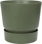 Elho 3051701836000, elho greenville Topf rund 18 cm - laubgr&uuml;n