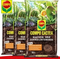Compo 11231, COMPO CACTEA Kakteen- und Sukkulenten Erde - 10 Liter, Grundpreis: