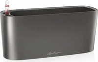 Lechuza 15467, LECHUZA Pflanzgef&auml;&szlig;e DELTA 10 Anthrazit metallic All-in-One