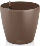 Lechuza 13203, LECHUZA Pflanzgef&auml;&szlig;e CLASSICO Color 28 Muskat braun seidenmatt