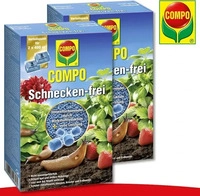 Compo 20958, COMPO Schnecken-frei f&uuml;r 800 m&sup2; - 2 x 200 g, Grundpreis: &euro;...