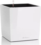 Lechuza 16460, LECHUZA Pflanzgef&auml;&szlig;e CUBE Premium 30 Wei&szlig; hochgl&auml;nzend All-in-One