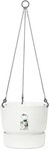 elho 0461982315000, elho Greenville Blumenampel Wei&szlig; &Oslash; 24 cm - Kunststoff