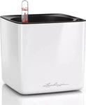 Lechuza 13510, LECHUZA Tischgef&auml;&szlig;e CUBE Glossy 14 Wei&szlig; hochgl&auml;nzend
