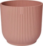 elho 2712002218100, elho Vibes &Uuml;bertopf Fold Zartrosa &Oslash; 22 cm - Kunststoff