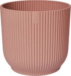 elho 2501301418100, elho Vibes &Uuml;bertopf Fold Zartrosa &Oslash; 14cm - Kunststoff