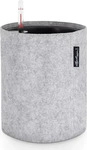 Lechuza 14193, LECHUZA Pflanzgef&auml;&szlig;e TRENDCOVER Filz 32 Light Grey helllgrau