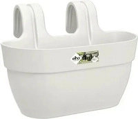 elho 3662603645100, elho Vibia campana easy Pflanzgef&auml;&szlig; M Seidenwei&szlig; zum