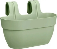 elho 3662603635900, elho Vibia campana easy Pflanzgef&auml;&szlig; M Pistaziengr&uuml;n zum