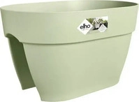 elho 3682204035900, elho Vibia campana Gel&auml;nderkasten Flower Bridge Pistaziengr&uuml;n