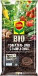 Compo 28228, COMPO BIO Tomaten- und Gem&uuml;seerde torffrei - 20 Liter, Grundpreis: