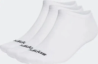 adidas - Thin Linear Low-Cut Socken 3 Paar white wei&szlig;