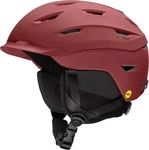 Smith - Level Mips Skihelm matte ironwood rot