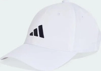 adidas - New Logo Embroidered Baseball Kappe Kinder wei&szlig;