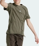 adidas - Training Aeroready Heather T-Shirt Jungen shadow olive gr&uuml;n