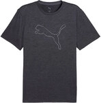 Puma - M Tad Essential Heather Cat T-Shirt Herren galactic gray heather...