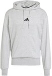 adidas - Essentials Feelcozy French Terry Hoodie Herren medium grey heather