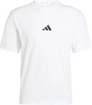 adidas - Essentials Small Logo Single Jersey T-Shirt Herren white 233561_1270