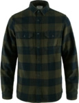 Fj&auml;llr&auml;ven - &Ouml;vik Heavy Flannel Shirt Herren deep forest 230323_1268