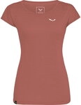 SALEWA - Puez Melange Dry T-Shirt Damen etruscan red melange 240123_1263
