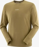 Salomon - SHAKEout Core Longsleeve Herren brilliant olive gr&uuml;n