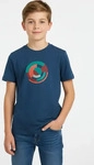 Trollkids - Sognefjord T-Shirt Kinder mystic blue blau