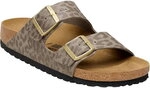Birkenstock - Arizona Synthetics Sandalen Damen syn leo grey taupe 258182_1328
