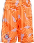adidas - FC Bayern M&uuml;nchen 26/27 Torwartshorts Kinder team semi sol orange