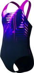 Speedo - Digi Placement Splashback Badeanzug M&auml;dchen diva blau
