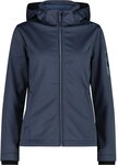 CMP - Zip Hood Softshelljacke Damen space melange 253321_1328