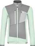 ORTOVOX - Fleece Grid Jacke Damen green acid t&uuml;rkis
