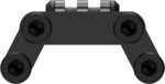Lezyne - Flexi Vorbauhalterung schwarz 262610_412