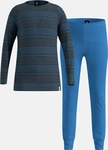 Odlo - Active Warm Baselayer Set Kinder blau