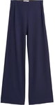 Armedangels - Basic Jersey Wide Leg Pant Hose Damen tinted navy 260434_1268