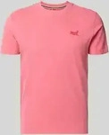Superdry - Essential Logo EMB T-Shirt Herren punch pink marl rosa/pink