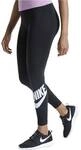 Nike - Sportswear Essential Leggings Damen schwarz wei&szlig; 188251_1294