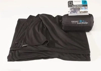 Cocoon - Coolmax Reisedecke schwarz grau