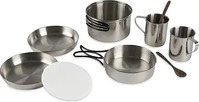 Tatonka - Picnic Set Camping Kochgeschirr Set Edelstahl grau