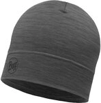BUFF&reg; - Lightweight Merino Woll M&uuml;tze solid grey 216303_8225