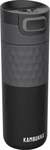 Kambukka - Etna Grip 0,5L Trinkflasche black steel schwarz
