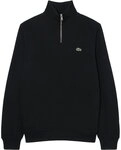 Lacoste - Half-Zip Sweatshirt Herren schwarz 261037_1290